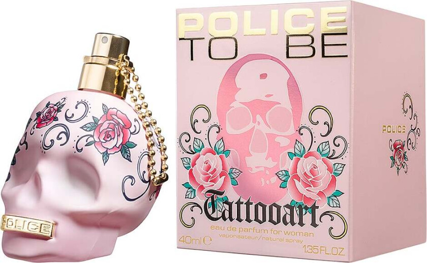 To Be Tattooart For Woman, 40 ml  Dameparfyme
