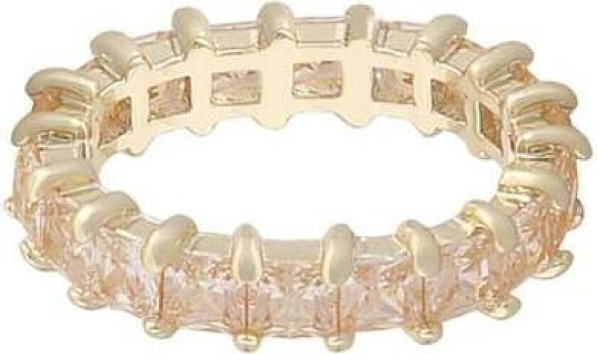 Snö Of Sweden Vegas Rome Stone Ring Gold/Champagne L