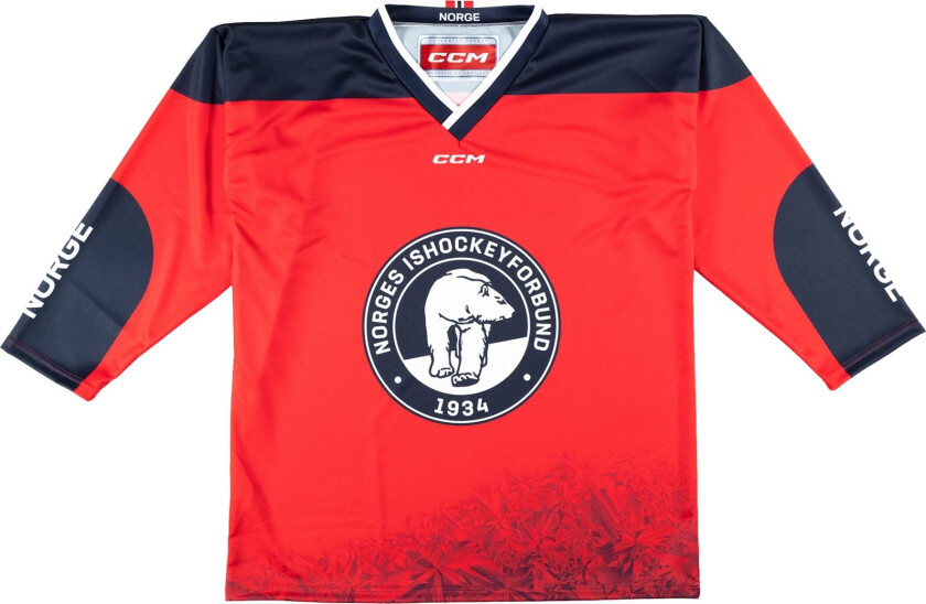 Norway Hockey Jsy Replica Sr/Jr-22/23, ishockeytrøye senior RED