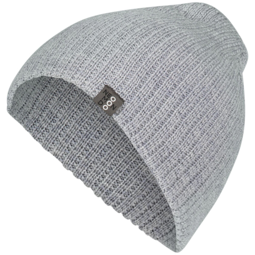 Narvik Wool Beanie, lue barn GREY MELANGE