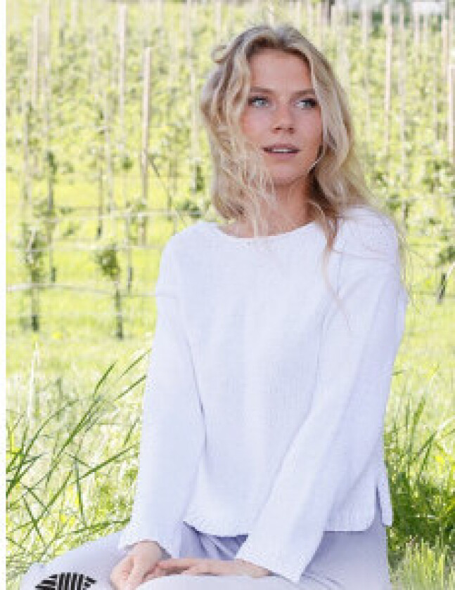 Bilde av Time to Unwind by DROPS Design - Genser Strikkeoppskrift str. S - XXXL - XXX-Large