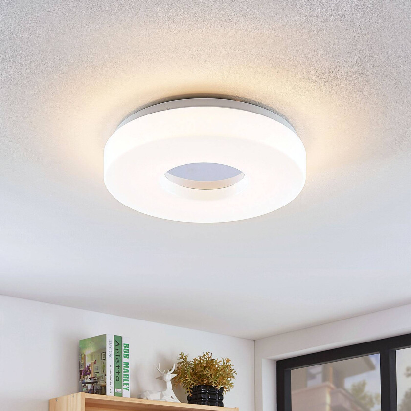 Florentina LED-taklampe, ring, 34,5 cm