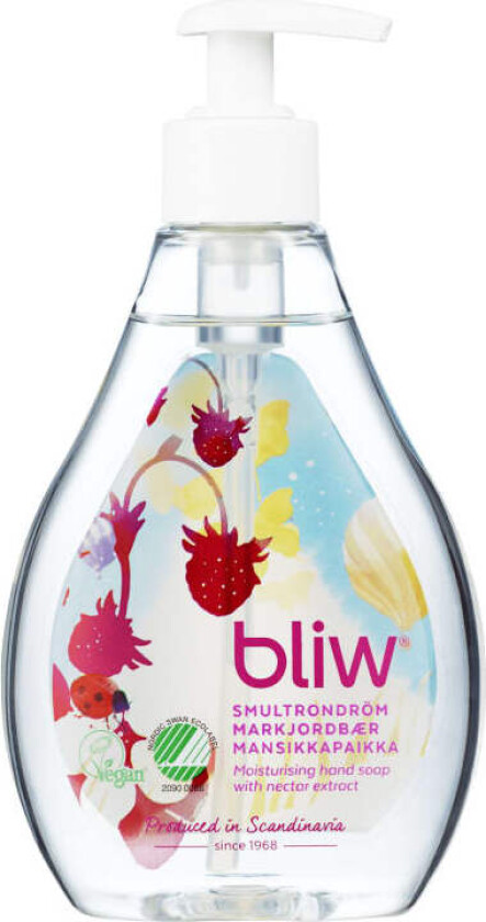 Bliw Håndsåpe Markjordbær 300ml