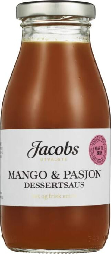 Dessertsaus Mango/Pasjonsfrukt 250ml Jacobs