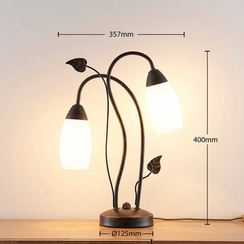 Pen LED-bordlampe Stefania