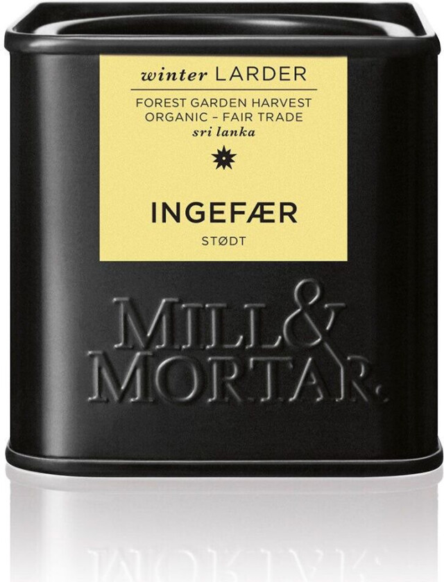 Ingefær, Malt Ø - 50 g