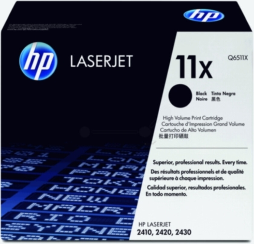 Hp Toner Svart 12k - Q6511x