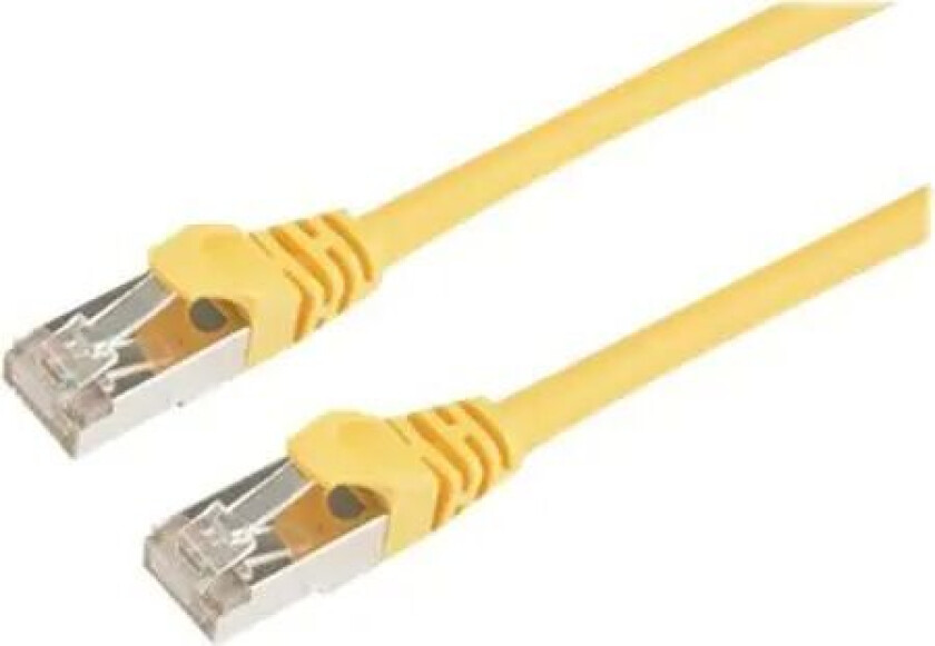 Nettverkskabel Lszh Rj-45 Rj-45 Cat 6 3m Gul