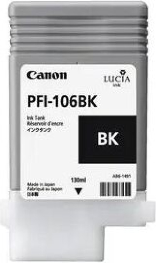 Blekk Svart Pfi-106bk