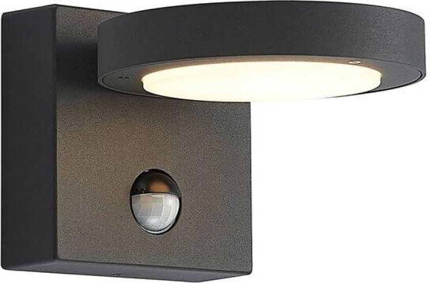 Belna LED-utevegglampe grafitt sensor