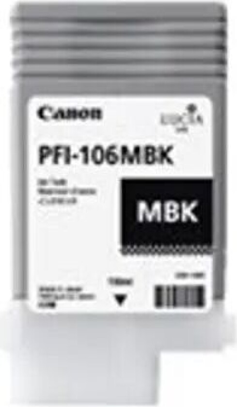 Blekk Matt Svart Pfi-106mbk