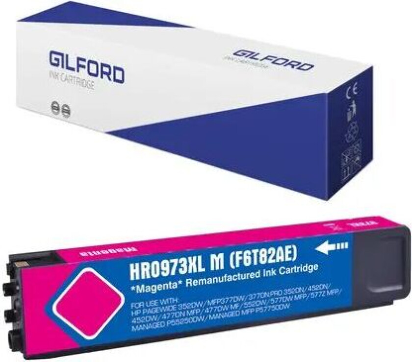 Blekk Magenta Dh-973xlm 7k - For Pagewide