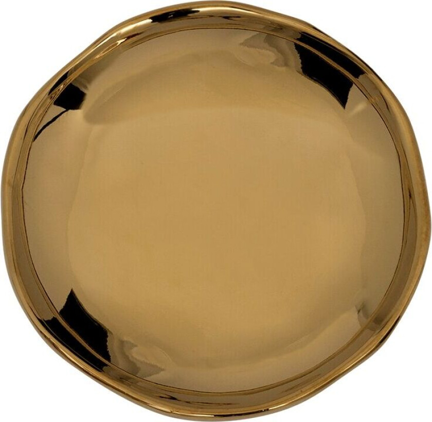 Good Morning fat small Ø9 cm Gold