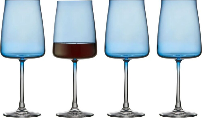 Zero rødvinsglass 54 cl 4-pakning Blue