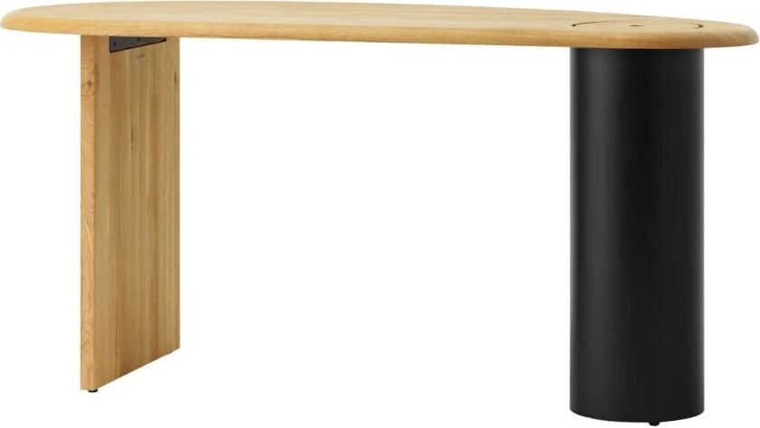 The Eclipse Eesk skrivebord Natural Oak