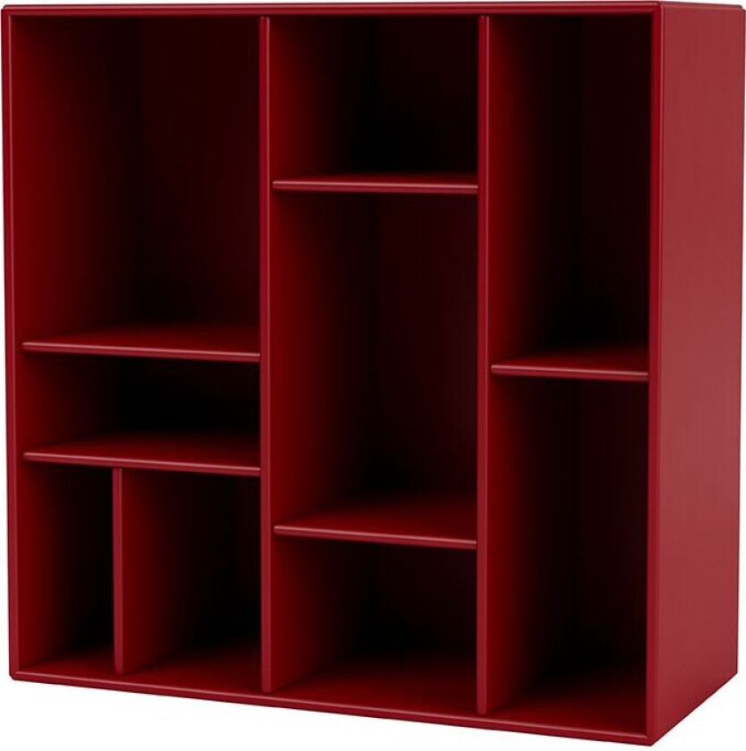 COMPILE dekorativ hylle 69,6x69,6 cm Beetroot 165
