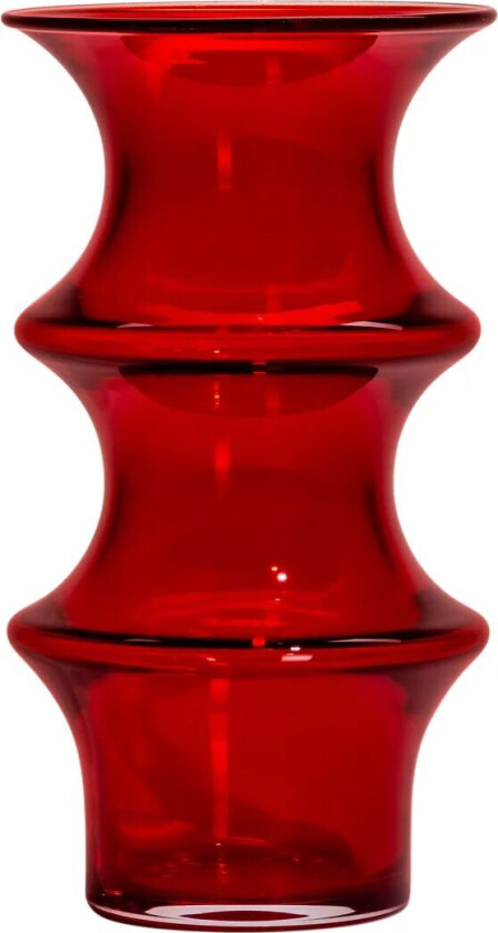 Pagod vase 25,5 cm Rød