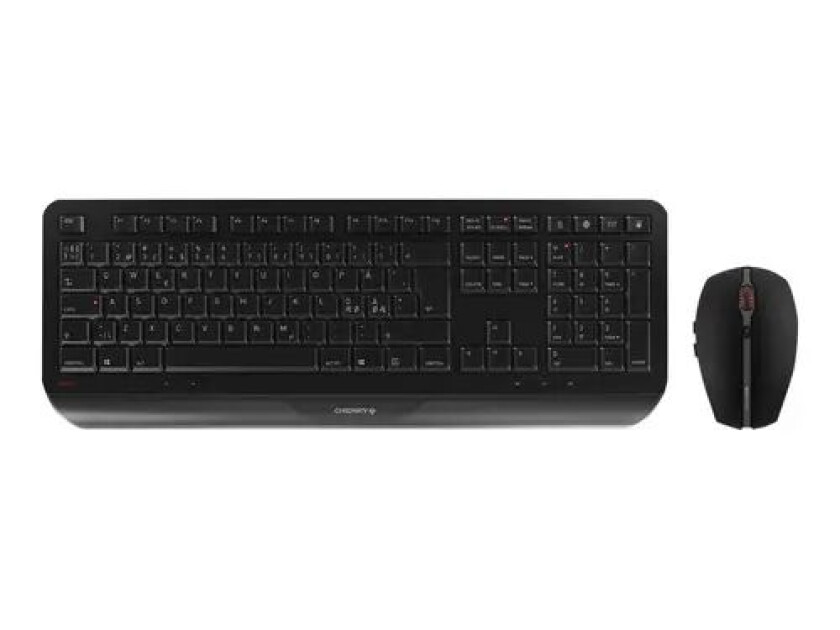 Cherry Cherry Gentix Desktop Nordisk Tastatur- Og Mussett