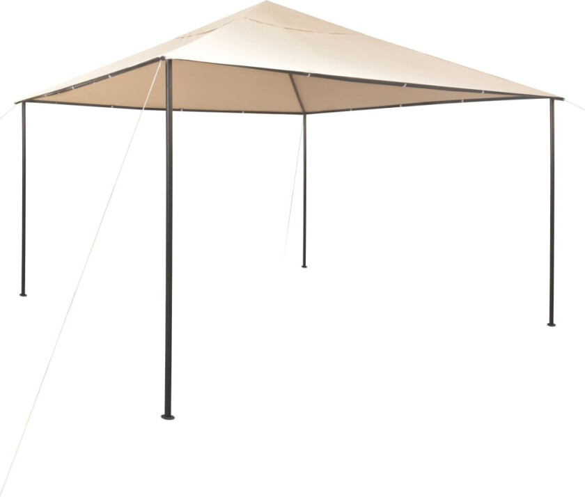 Paviljongtelt 4x4 m stål beige