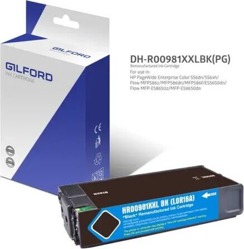 Blekk Svart 981y 16k - Pw 556dn/556xh - L0r16a