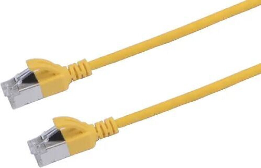 Nettverkskabel Lszh Rj-45 Rj-45 Cat 6a 3m Gul