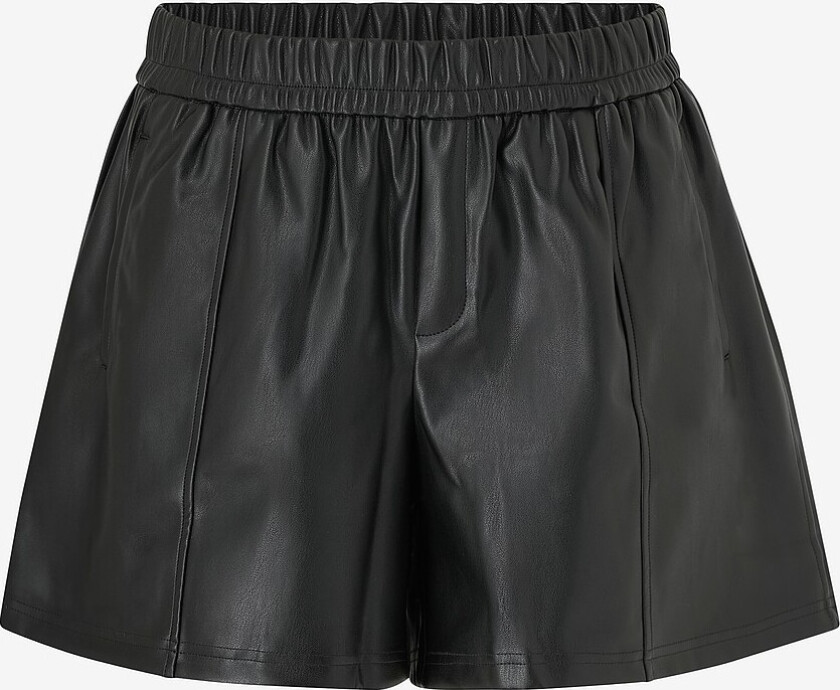 Shorts eAlina Abk PU - Svart