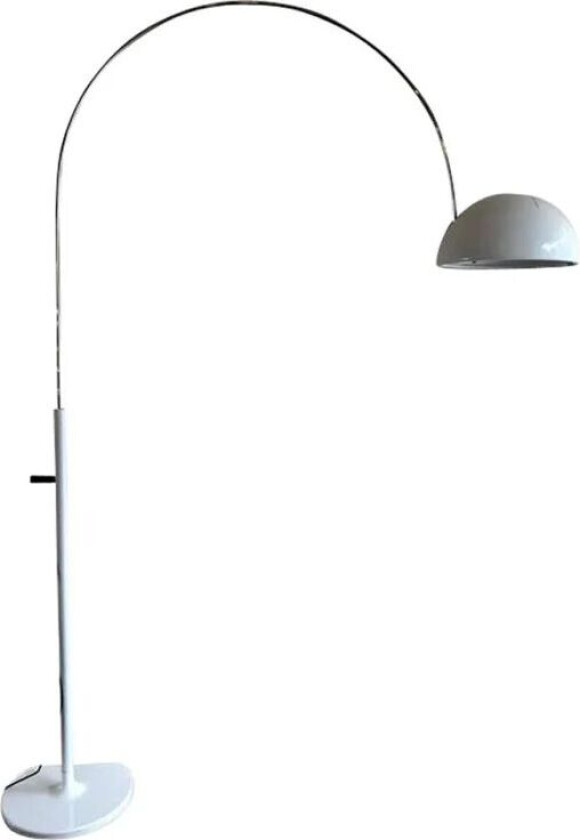 Bilde av Coupé 3320 gulvlampe White, kromstativ