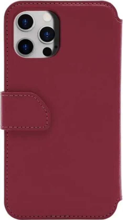 Wallet Case Solo 503 til iPhone 12 og 12 Pro Mørkrød