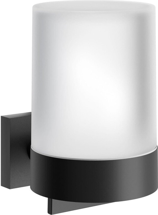 House såpedispenser, matt sort