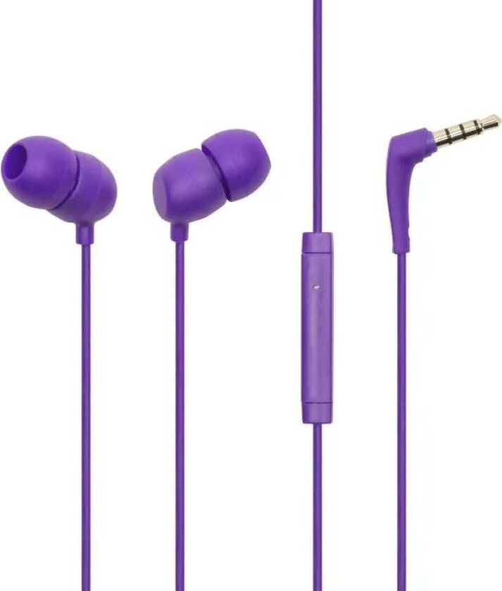 Hodetelefoner 3,5 mm Violet