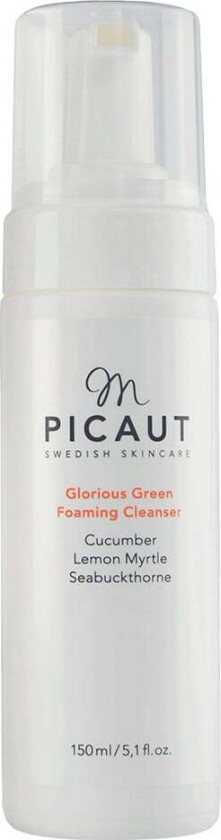 M Picaut Glorious Green Foaming Cleanser, 150 ml  Ansiktsrengjøring