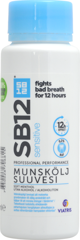 Sensitive Soft Menthol Munnskyll - 250 ml