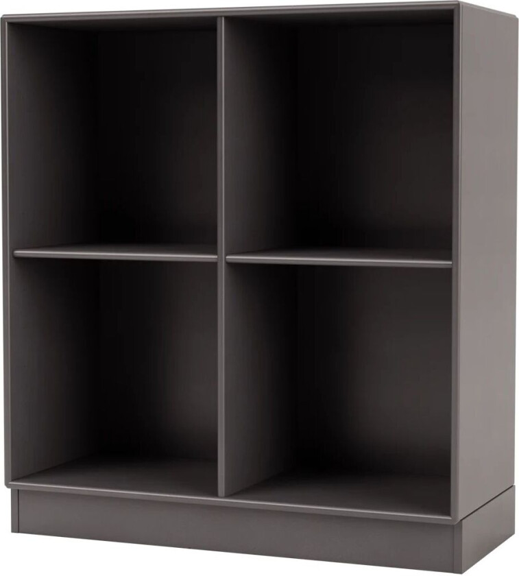 SHOW hylle 69,6 x 69,6 cm, sokkel 7 cm 35 Coffee
