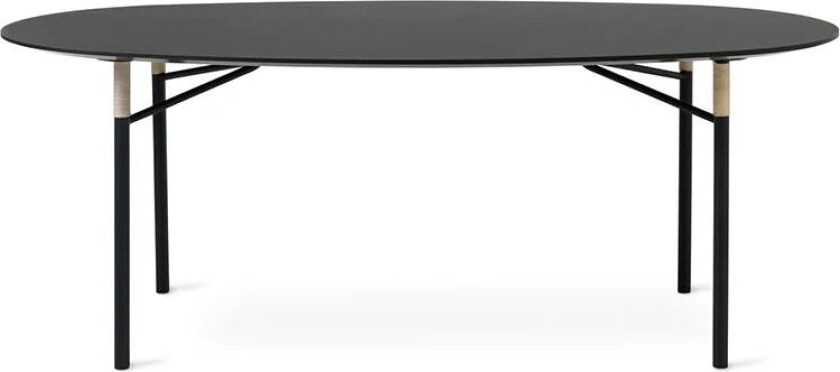 Affinity spisebord black, ellipse