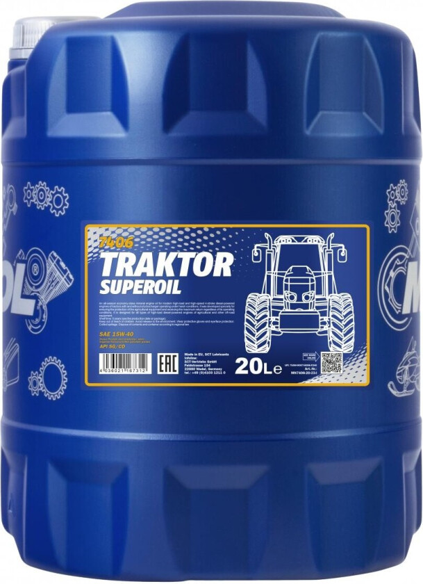 Motorolje MANNOL MN7406-20