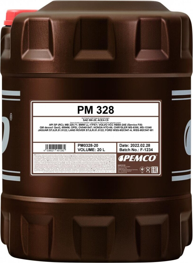 Motorolje PEMCO PM0328-20
