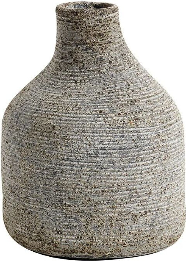 MUUBS Stain vase liten Grå-brun