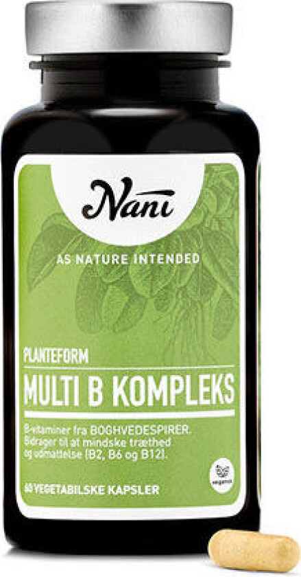 Multi B-vitamin - 60 Kapslar