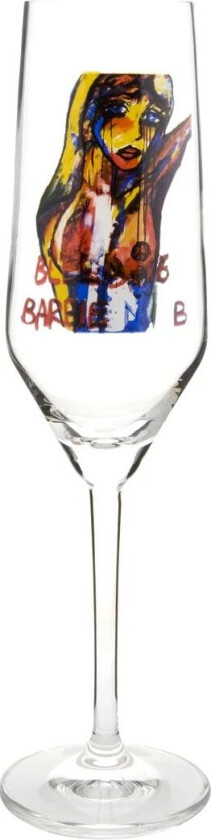 Bleeding Barbie champagneglass 30 cl