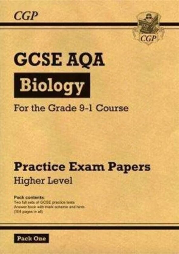 GCSE Biology AQA Practice Papers: Higher Pack 1 av CGP Books