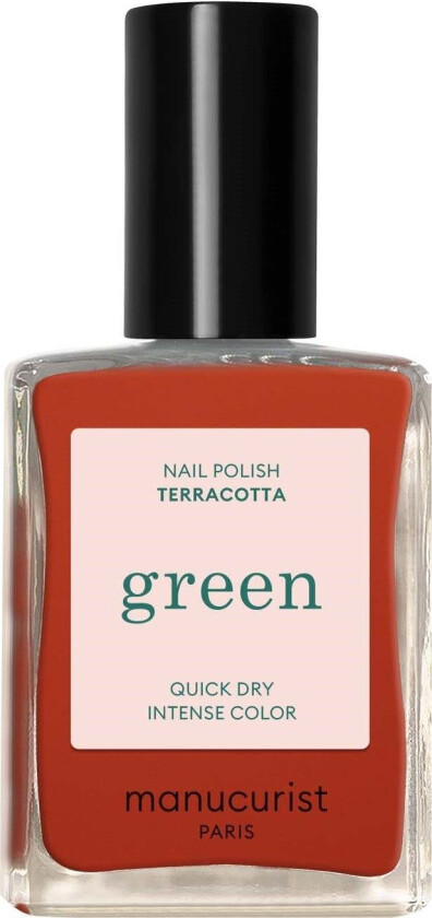 Green Nail Polish Terracotta