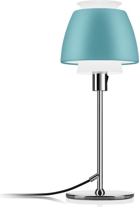 Buzz bordlampe Turkis, LED