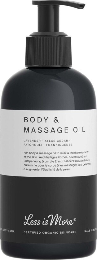 Less Is More Organic Body & Massage Oil Lavender 250 ml