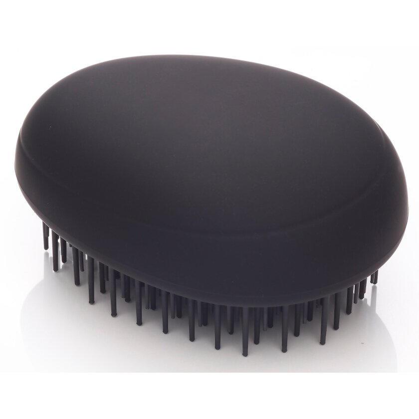 Pebble Brush Matt Black - travel size