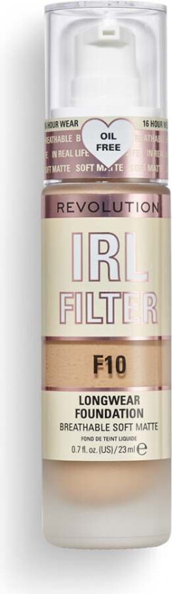 IRL Filter Longwear Foundation F10