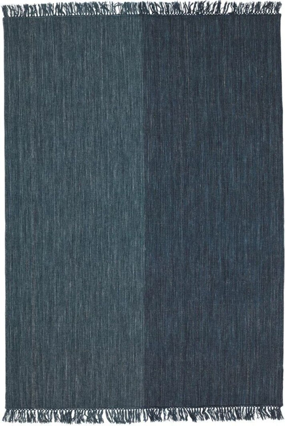 Nanda gulvteppe  170x240 cm Dark blue-blue