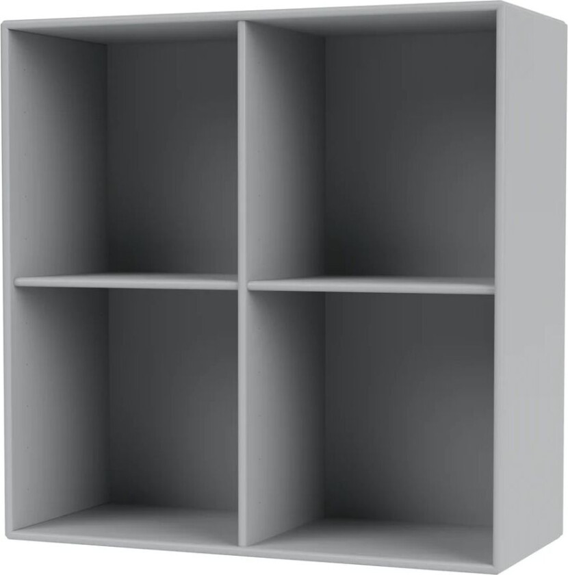 SHOW hylle 69,6x69,6 cm, opphengsskinne 02 Fjord