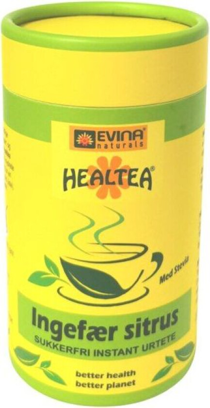 Healtea sukkerfri ingefær sitrus