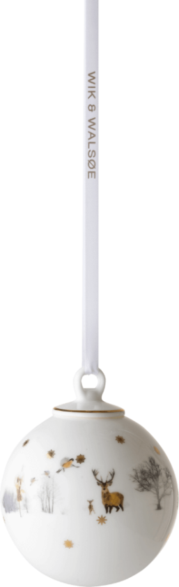 Julemorgen Hjort julekule liten