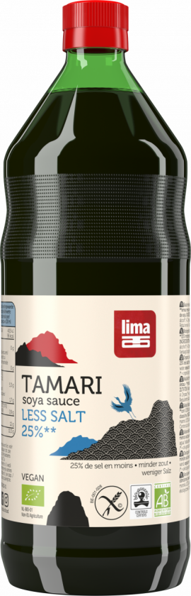 LIMA Soyasaus Tamari Lavsalt Øko GF
